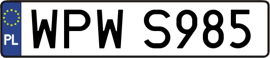 WPWS985