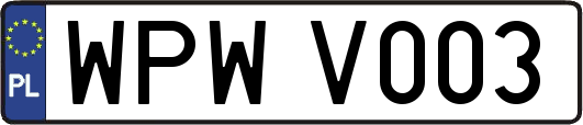WPWV003