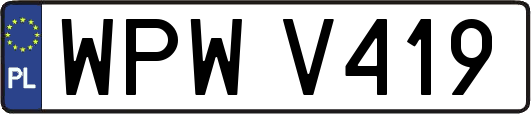 WPWV419