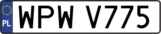 WPWV775