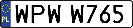WPWW765