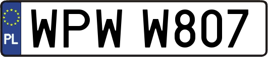 WPWW807