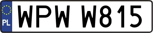 WPWW815