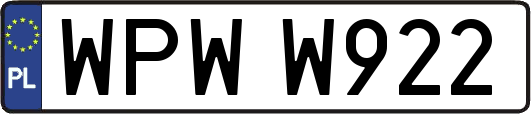 WPWW922