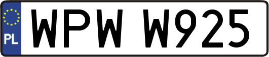 WPWW925