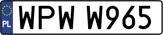 WPWW965