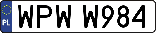 WPWW984