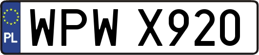 WPWX920