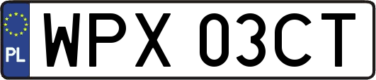 WPX03CT