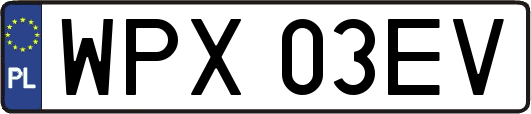 WPX03EV