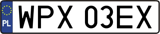 WPX03EX