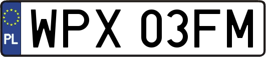 WPX03FM