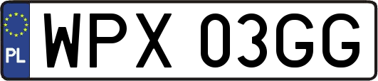WPX03GG