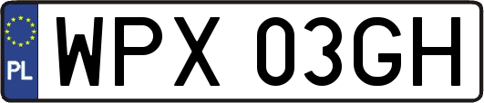 WPX03GH