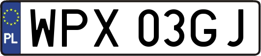 WPX03GJ