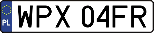 WPX04FR