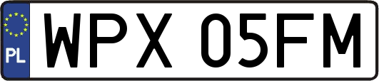 WPX05FM