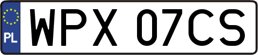 WPX07CS