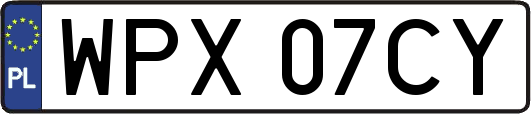 WPX07CY