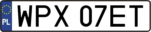 WPX07ET