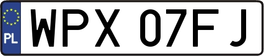 WPX07FJ