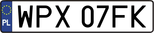 WPX07FK