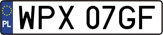 WPX07GF
