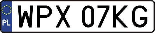 WPX07KG