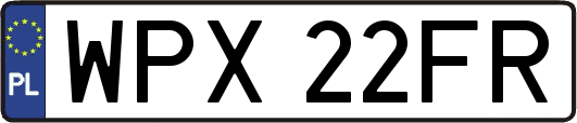 WPX22FR