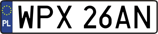WPX26AN