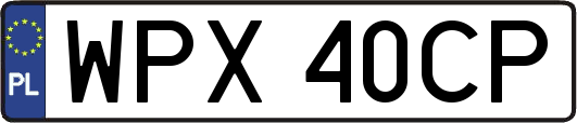 WPX40CP