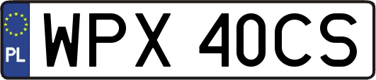 WPX40CS