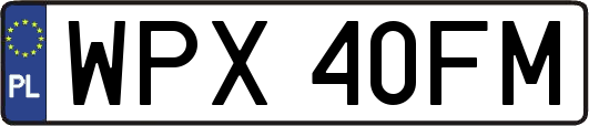 WPX40FM