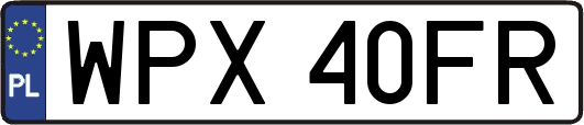 WPX40FR