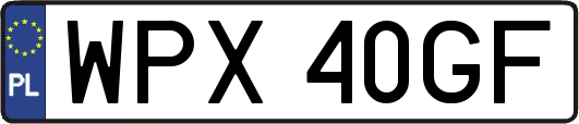 WPX40GF