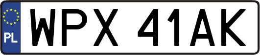 WPX41AK