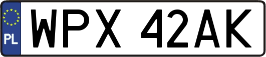 WPX42AK