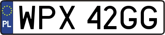WPX42GG