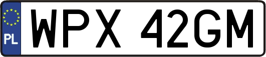 WPX42GM