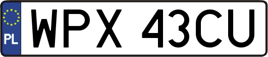 WPX43CU
