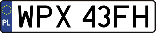 WPX43FH