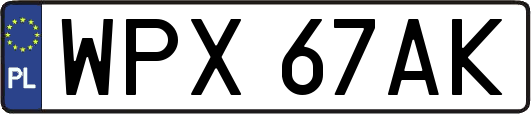 WPX67AK