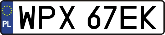 WPX67EK