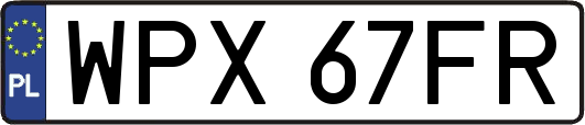 WPX67FR