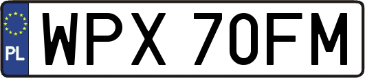 WPX70FM