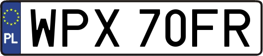 WPX70FR