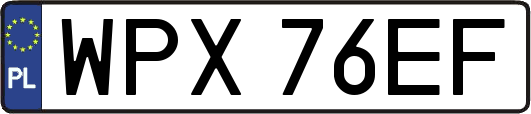 WPX76EF