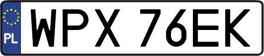 WPX76EK