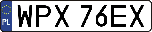 WPX76EX