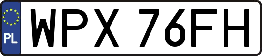 WPX76FH